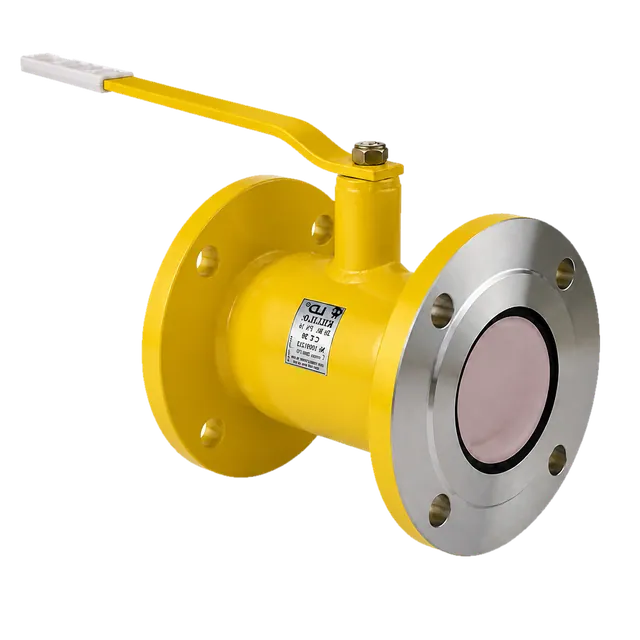 Кран шаровой сталь газ КШ.Ц.Ф.GAS фл LD