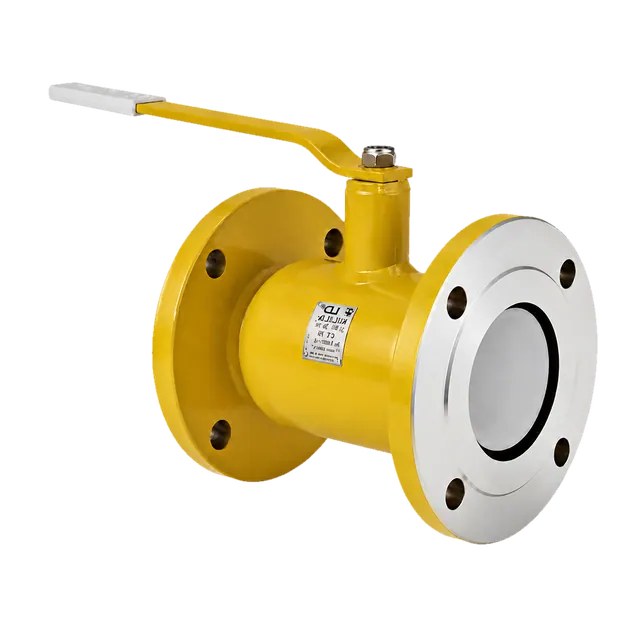 Кран шаровой сталь газ КШ.Ц.Ф.GAS фл LD
